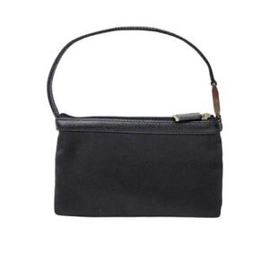 Hartmann Black Leather Strap Small Handbag Purse